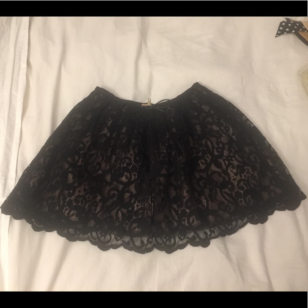 Topshop Lace Skirt